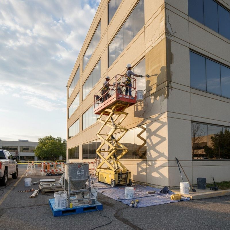 Synthetic Stucco Repair